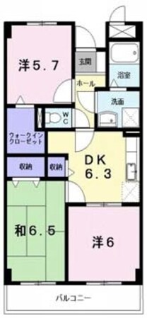 エルグランデ奥村の物件間取画像